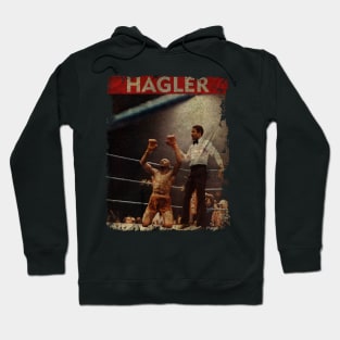 TEXTURE ART- Marvin Hagler - RETRO STYLE 1 Hoodie